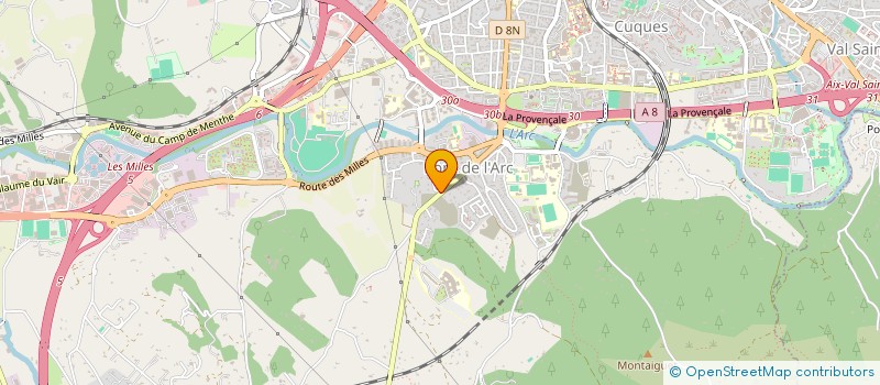 localisation de l'entreprise L-MANAGEMENT à AIX-EN-PROVENCE