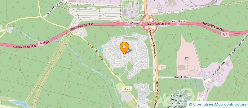 localisation de l'entreprise L'MARIAGE  SAINT-AVOLD