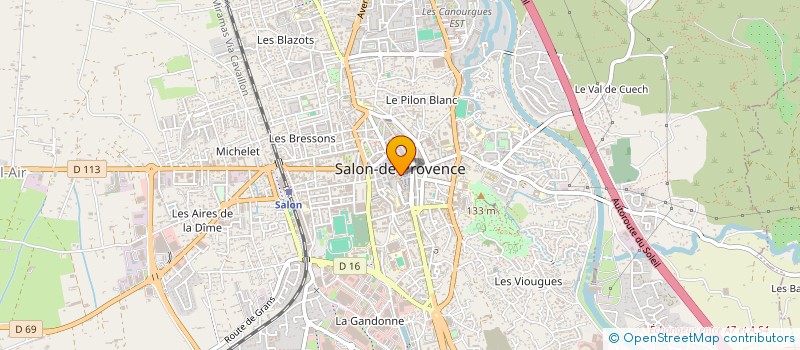 localisation de l'entreprise L'MARRAKCHI SNACK à SALON-DE-PROVENCE