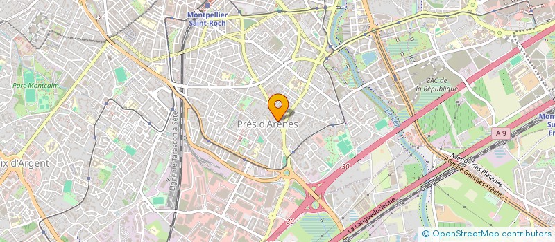 localisation de l'entreprise L'MAS à MONTPELLIER