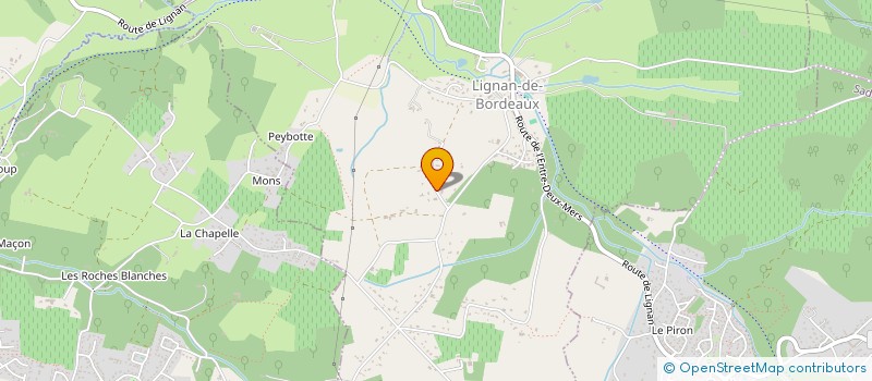 localisation de l'entreprise L.MEDIC CONSULTING  LIGNAN-DE-BORDEAUX