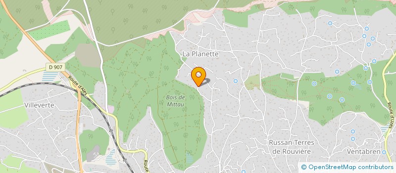 localisation de l'entreprise L METALLERIE à NIMES