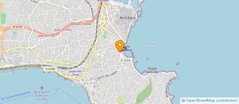 localisation de l'entreprise L.MOK ET PARTNERS à ANTIBES