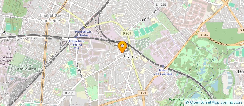 localisation de l'entreprise L MULTI SERVICES à STAINS