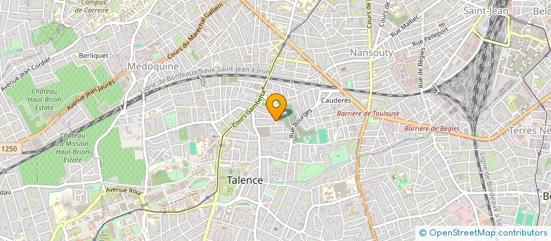 localisation de l'entreprise L & N à TALENCE
