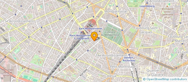 localisation de l'entreprise L N A  PARIS