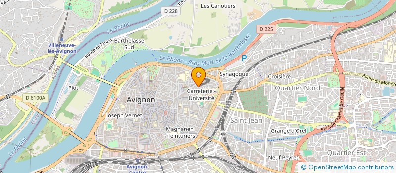 localisation de l'entreprise L.N AGRICOLE  AVIGNON