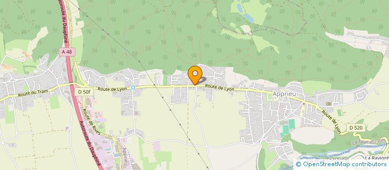 localisation de l'entreprise L.N.AIR  APPRIEU