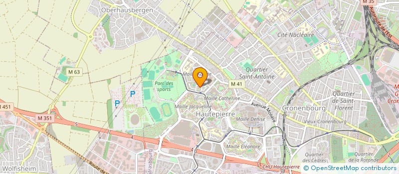 localisation de l'entreprise L.N ALTERNATIVE à STRASBOURG