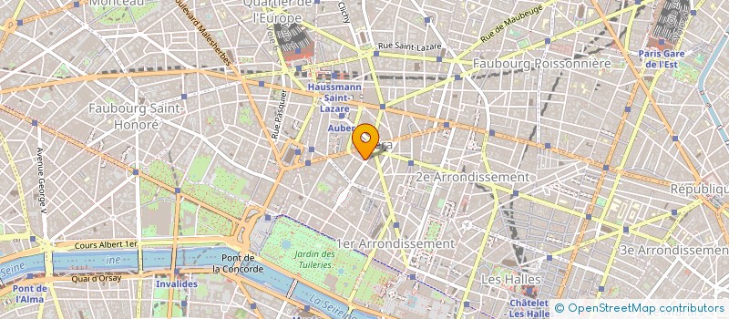 localisation de l'entreprise L.N.C  PARIS