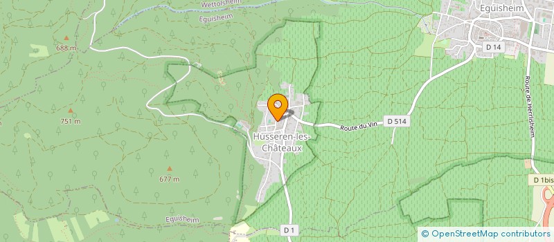 localisation de l'entreprise L.N.C. TRADE NETWORK  HUSSEREN-LES-CHATEAUX