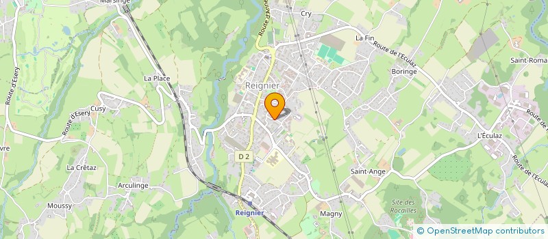 localisation de l'entreprise L.N CONSEILS à REIGNIER-ESERY