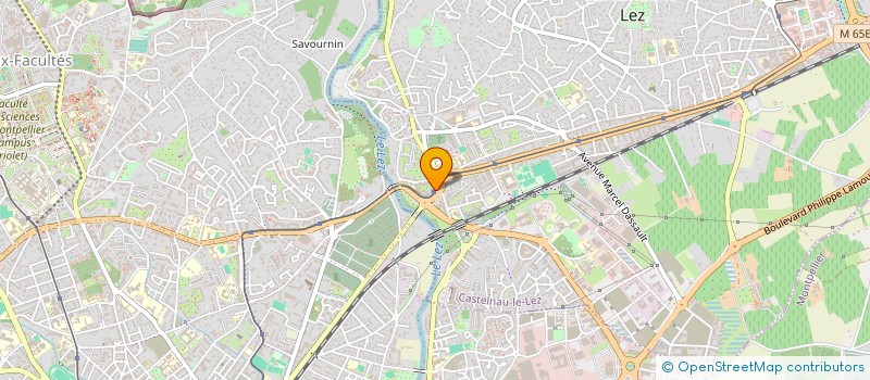 localisation de l'entreprise L.N.J.34 à CASTELNAU-LE-LEZ