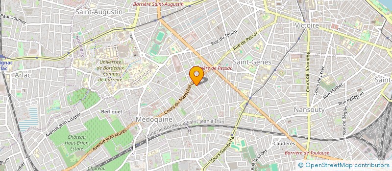 localisation de l'entreprise L.N.P & CO  TALENCE