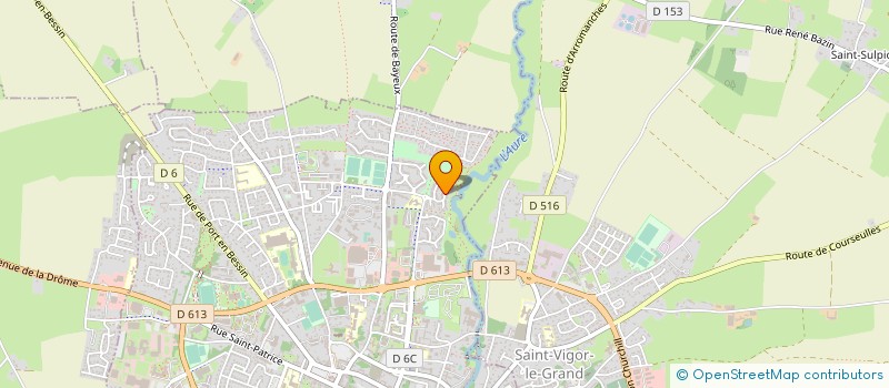 localisation de l'entreprise L.N.U.F BAYEUX à SAINT-MARTIN-DES-ENTREES
