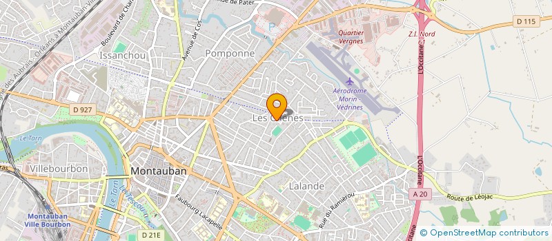 localisation de l'entreprise L N V  MONTAUBAN