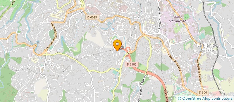 localisation de l'entreprise L.N.V MENUISERIES à GRASSE