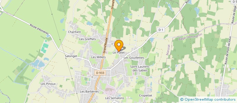 localisation de l'entreprise L'NRJ  MANZIAT