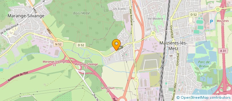 localisation de l'entreprise L'NT à MAIZIERES-LES-METZ