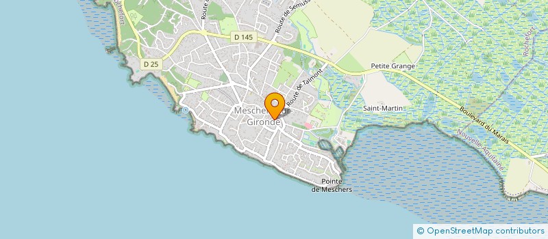 localisation de l'entreprise L'O A LA BOUCHE  MESCHERS-SUR-GIRONDE