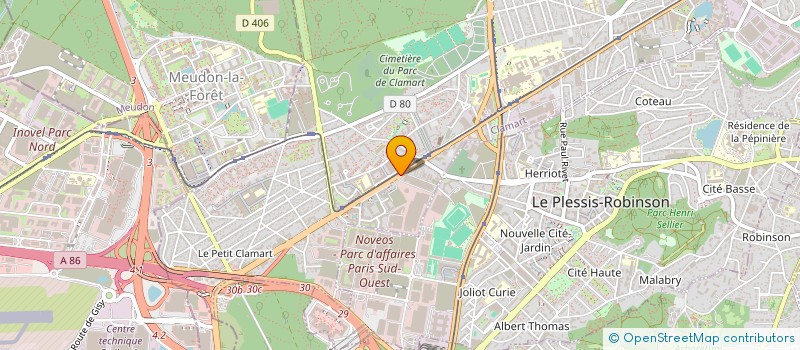 localisation de l'entreprise L.O.C.A. 2M à CLAMART