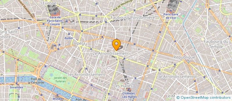 localisation de l'entreprise L.O. GRANDS VINS SARL à PARIS