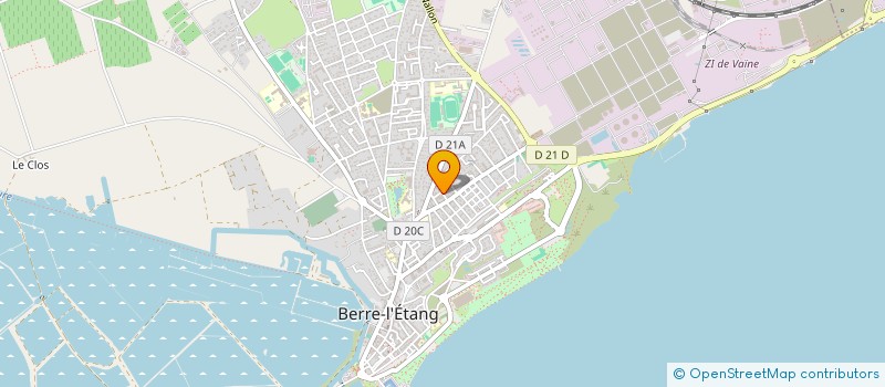 localisation de l'entreprise L.O.L à BERRE-L'ETANG
