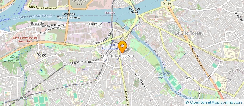 localisation de l'entreprise L.O.L. A DOMICILE à REZE