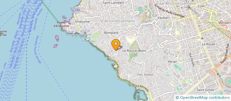 localisation de l'entreprise L.O.S à MARSEILLE