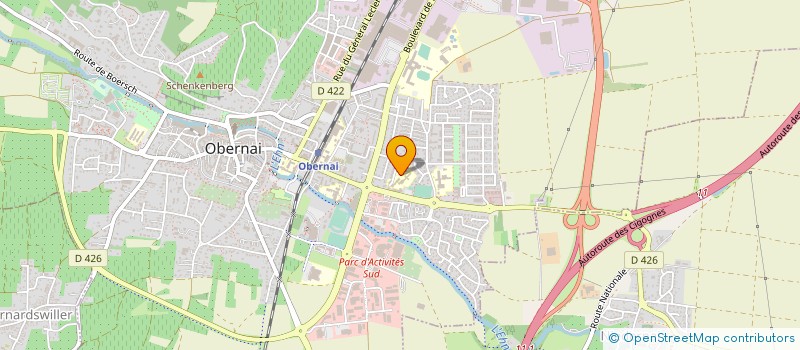 localisation de l'entreprise L'O SERVICE à OBERNAI