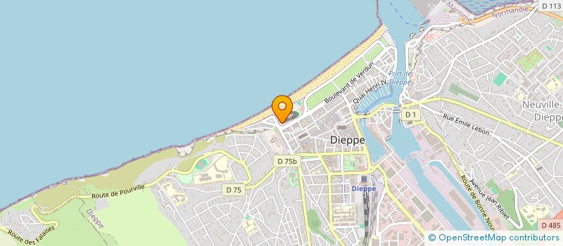 localisation de l'entreprise L'O2 MER à DIEPPE