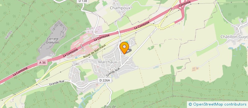 localisation de l'entreprise L'OA6  MARCHAUX-CHAUDEFONTAINE