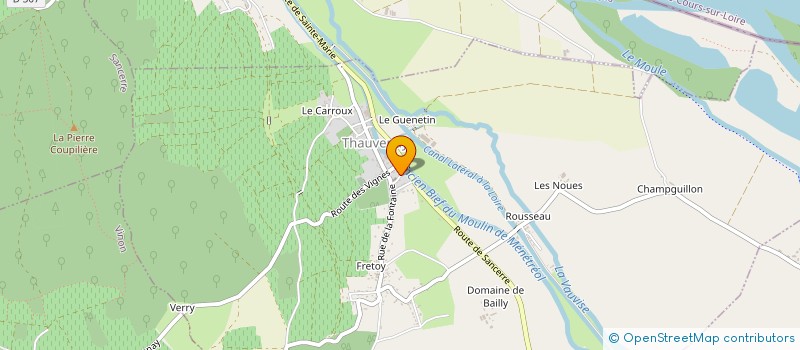 localisation de l'entreprise L'OASIS  BUE