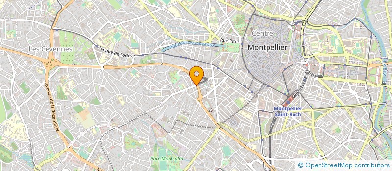 localisation de l'entreprise L'OASIS à MONTPELLIER