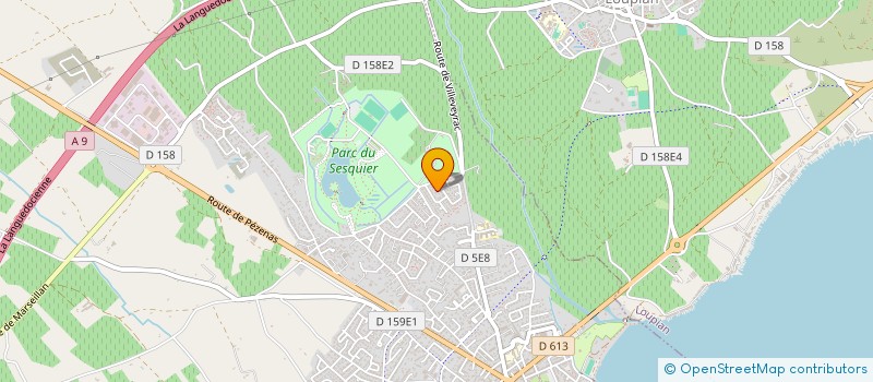 localisation de l'entreprise L'OASIS à MEZE