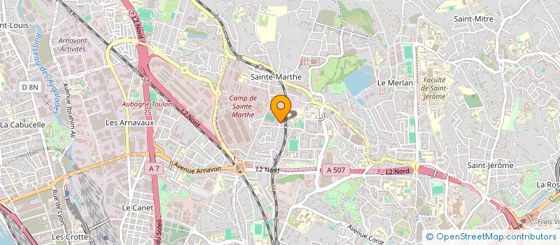 localisation de l'entreprise L OASIS à MARSEILLE