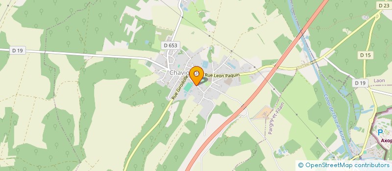 localisation de l'entreprise L'OASIS à LAON