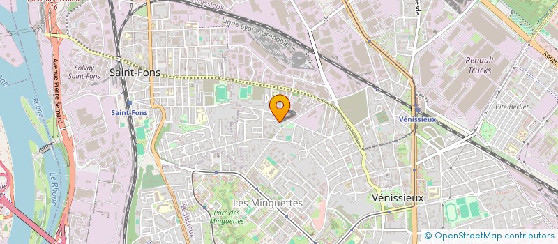 localisation de l'entreprise L'OASIS  VENISSIEUX