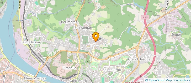 localisation de l'entreprise L'OASIS à BAYONNE