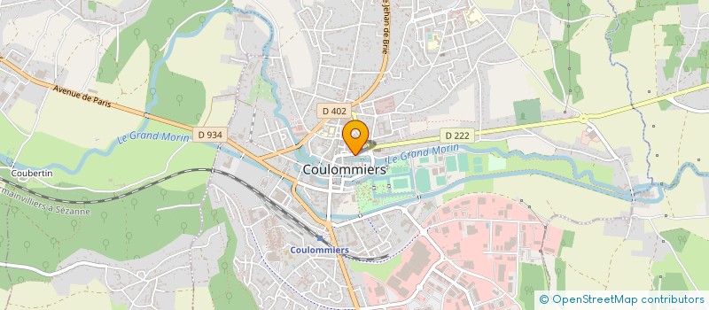 localisation de l'entreprise L'OASIS à COULOMMIERS
