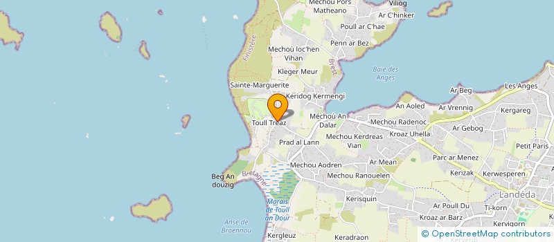 localisation de l'entreprise L'OASIS  LANDEDA