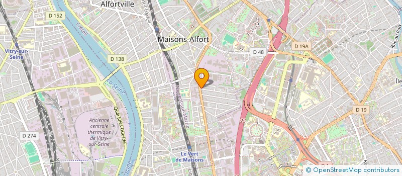 localisation de l'entreprise L'OASIS  MAISONS-ALFORT