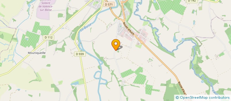 localisation de l'entreprise L'OASIS  VALENCE-SUR-BAISE