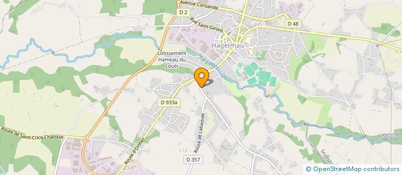 localisation de l'entreprise L'OASIS 974 à HAGETMAU