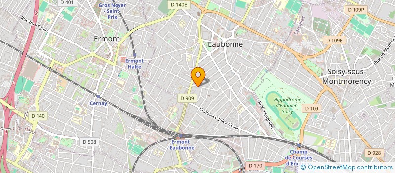 localisation de l'entreprise L'OASIS  EAUBONNE