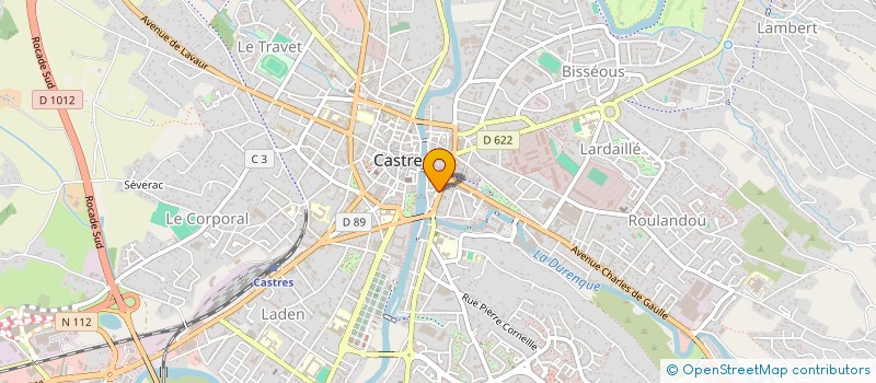 localisation de l'entreprise L'OASIS  CASTRES