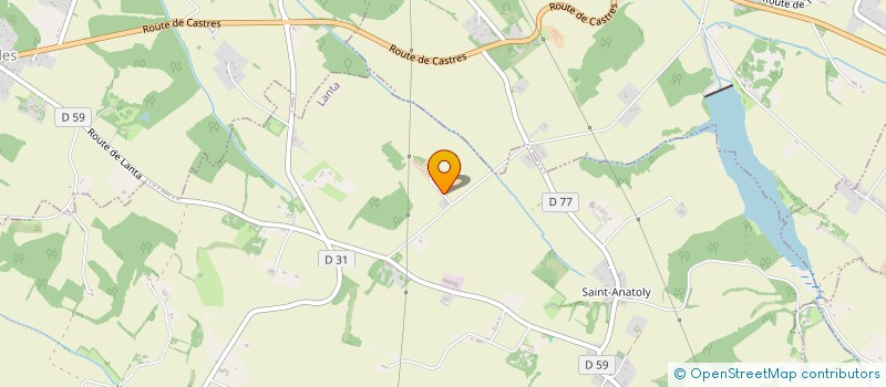 localisation de l'entreprise L'OASIS AU JARDIN  LANTA