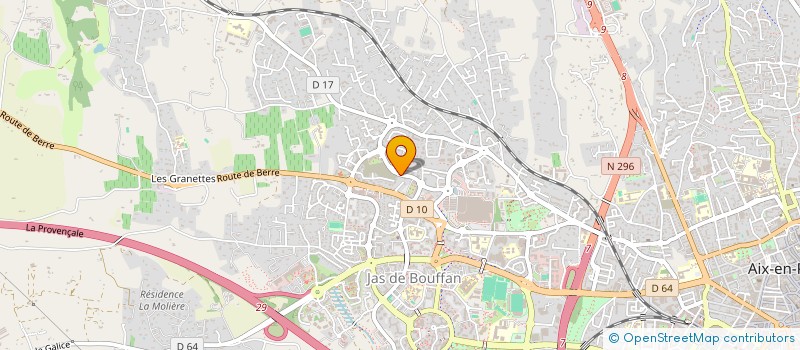 localisation de l'entreprise L'OASIS COWORKING à AIX-EN-PROVENCE