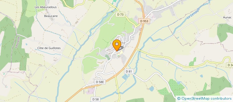 localisation de l'entreprise L'OASIS DE COMPOSTELLE  LAUZERTE