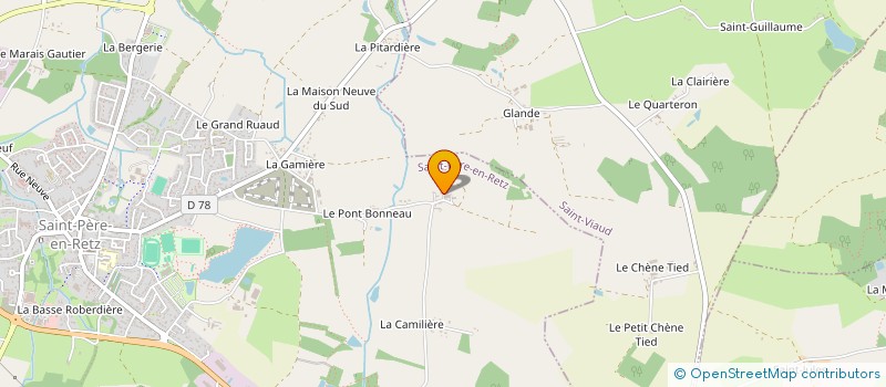 localisation de l'entreprise L'OASIS DE LA MALNOE  SAINT-PERE-EN-RETZ